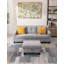 Canapé rembourré 81 pièces 4 pièces avec rangement 81 "-931221523