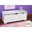Banc de rangement en bois Nantucket avec trois bacs-9598583