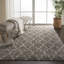 Tapis marocain beige à poils longs Sigrid-904888124