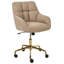 17 Stories Tasheona Boucle Office Chair