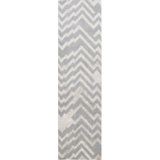 Modern One-of-a-Kind Runner 2'1" X 8'8" Hand Knotted Area Rug
