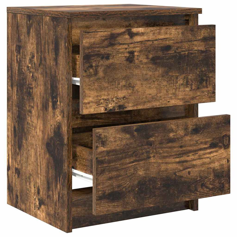  TV Cabinet 35x54 Cm Engineered Wood, 40 cm, Smoked Oak