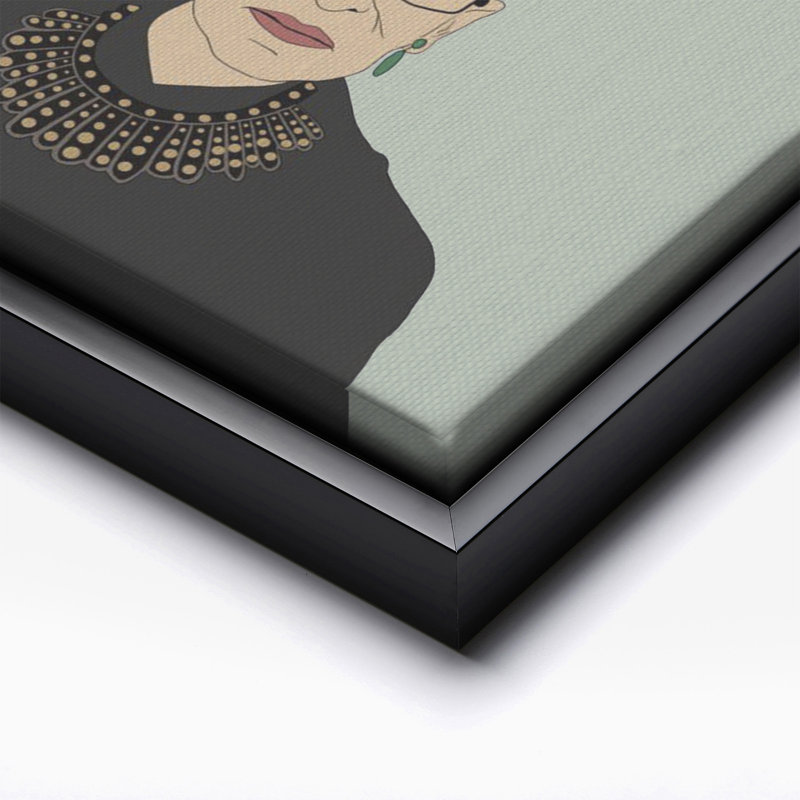 «Fragile Like A Bomb No1», Black Framed, Canvas, 12"H x 16"W