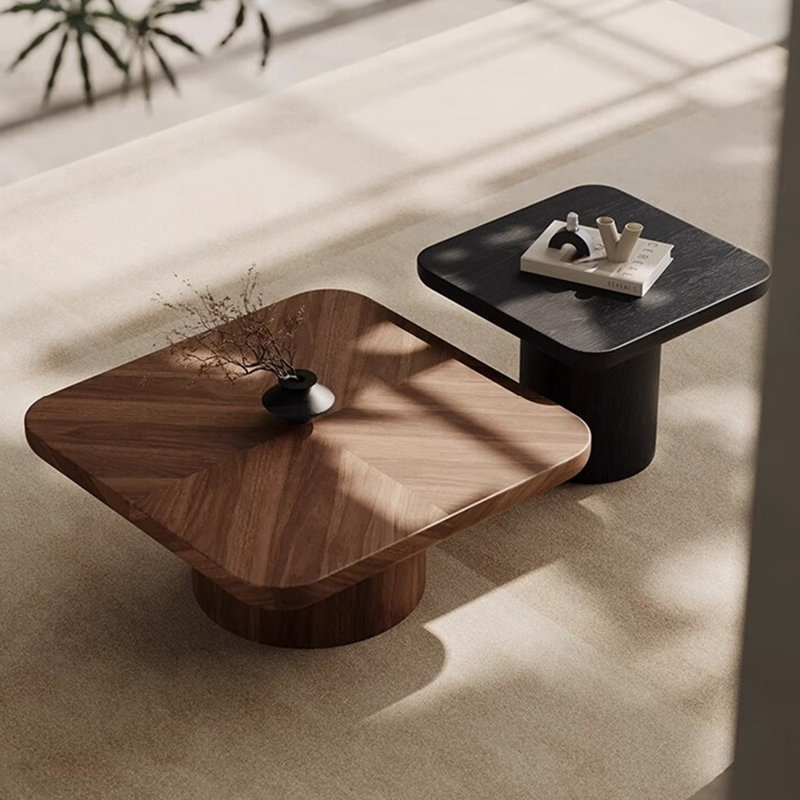 Table à thé en bois de style italien