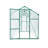 Walk-In Outdoor Greenhouse, Polycarbonate Greenhouse With Aluminum Frame, Adjustable Vents, Lockable Door For Backyard-121528997-121528995