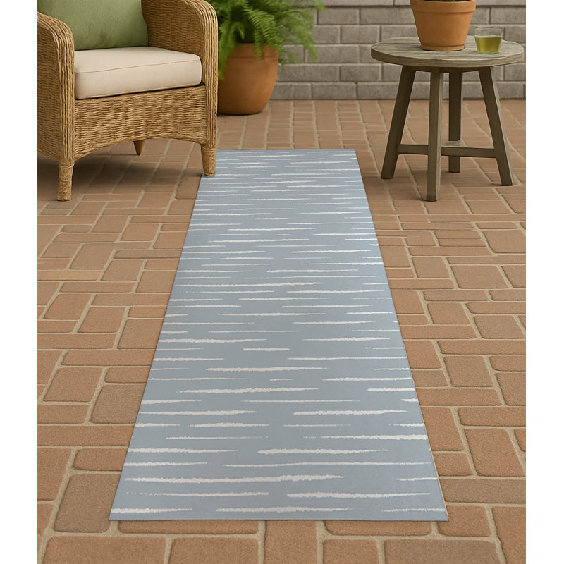 Lak Non-Slip Outdoor Rug, Runner 2'6" x 8'