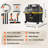 VEVOR Plug-in Dry Vacuum