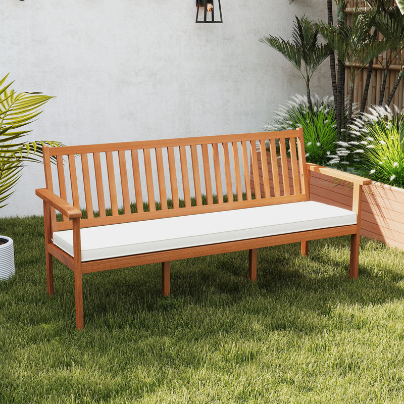 Solid Wood Outdoor Bench