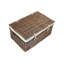Wicker Rope Handled Trunk with Lining-143960206