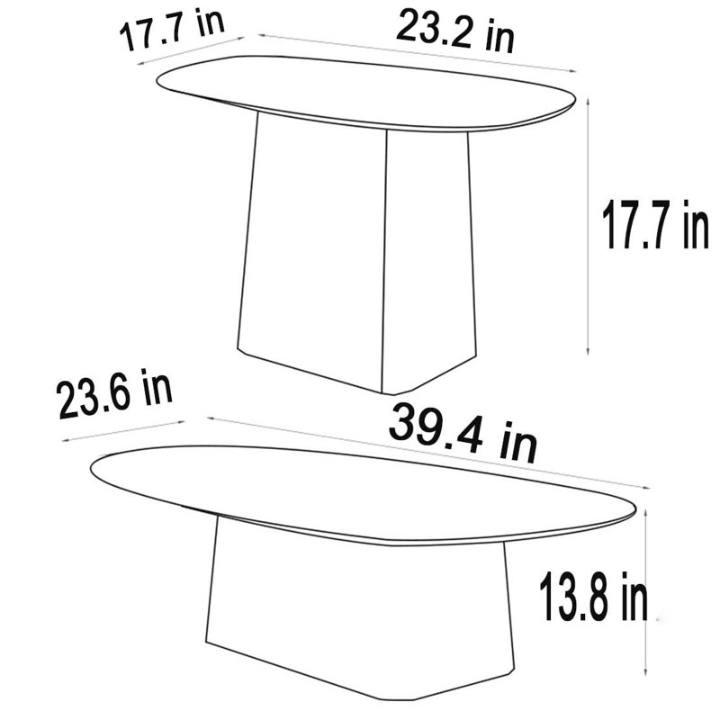 Table basse Nordic Simple