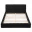 Grand lit plateforme tapissier-791356348