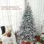 Arbre de Noël artificiel enneigé avec 994 pointes-2057979361