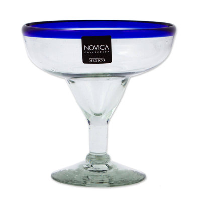 Ensemble de 4 verres soufflés à la main Margaritas