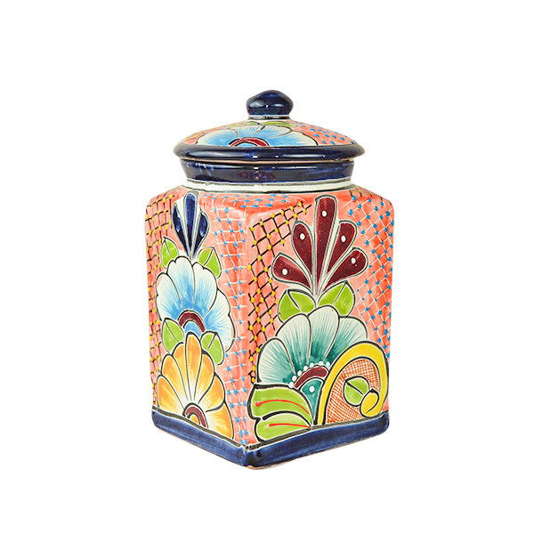 Santa Fe Bloom Talavera Cansiter Set