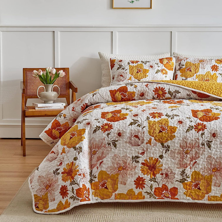 Extension Floral Quilt Set | Wayfair