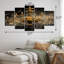 Chandelier Sumi Zen II Abstract Wall Decor on Metal