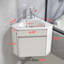 Meuble-lavabo flottant simple 22 po avec lavabo-2088630647