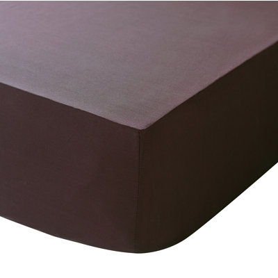 Easy Iron Percale Fitted Sheet