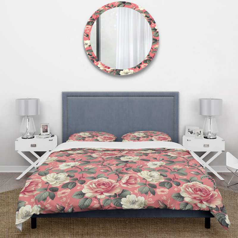 Ensemble de housse de couette Traditional, Housse de couette simple et deux taies décorative