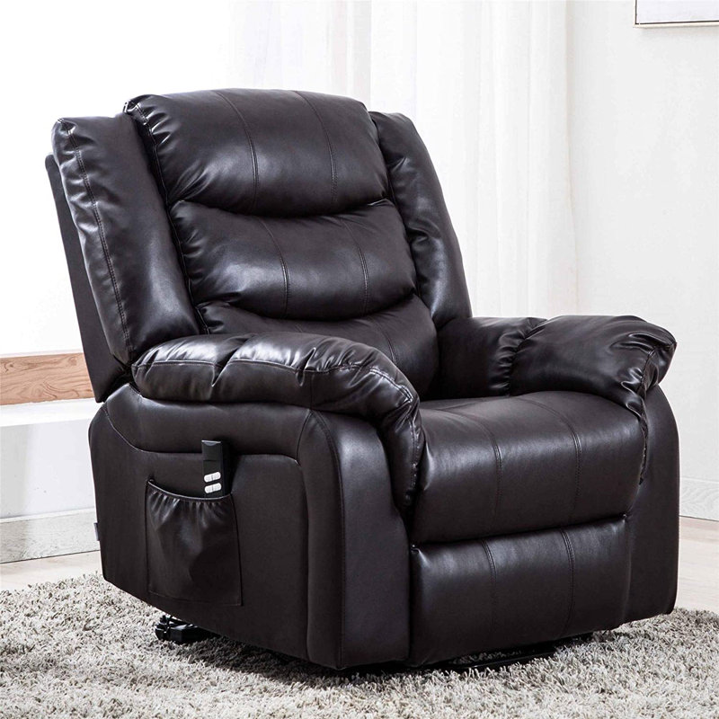 Seattle Electric Lift Assist Recliner, Brown