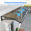 Auvent en polycarbonate pour fenêtre en alliage d'aluminium avec panneau de porte d'entrée-110862406-110862407