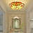 Tiffany Round Flush Mount Ceiling Light