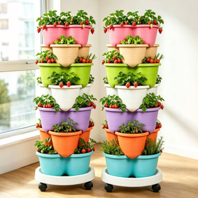 Ensemble de jardinières verticales Strawberry