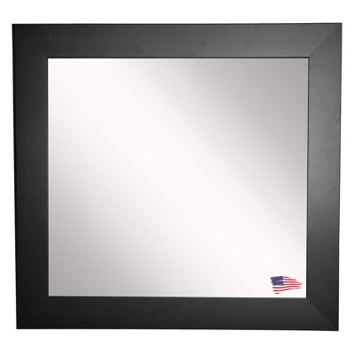 Dematteo Solid Wood Flat Wall Mirror