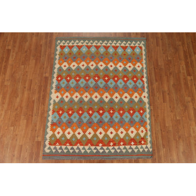 Wool Geometric Rug