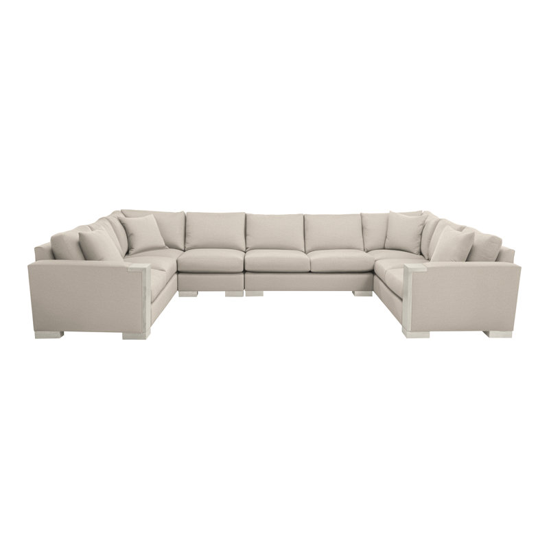 Abingdon By Michael Weiss Upholstered Sectional Symmetrical, Nadia Steam, Wrenn
