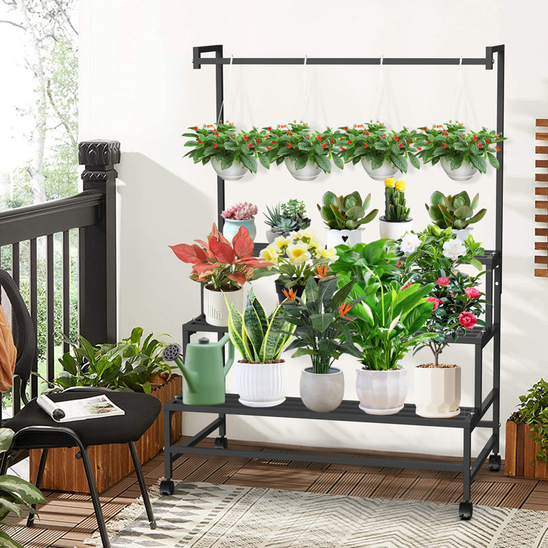 Support pour plante Stanyo, H 56,70 po x L 39,40 po x P 24,40 po