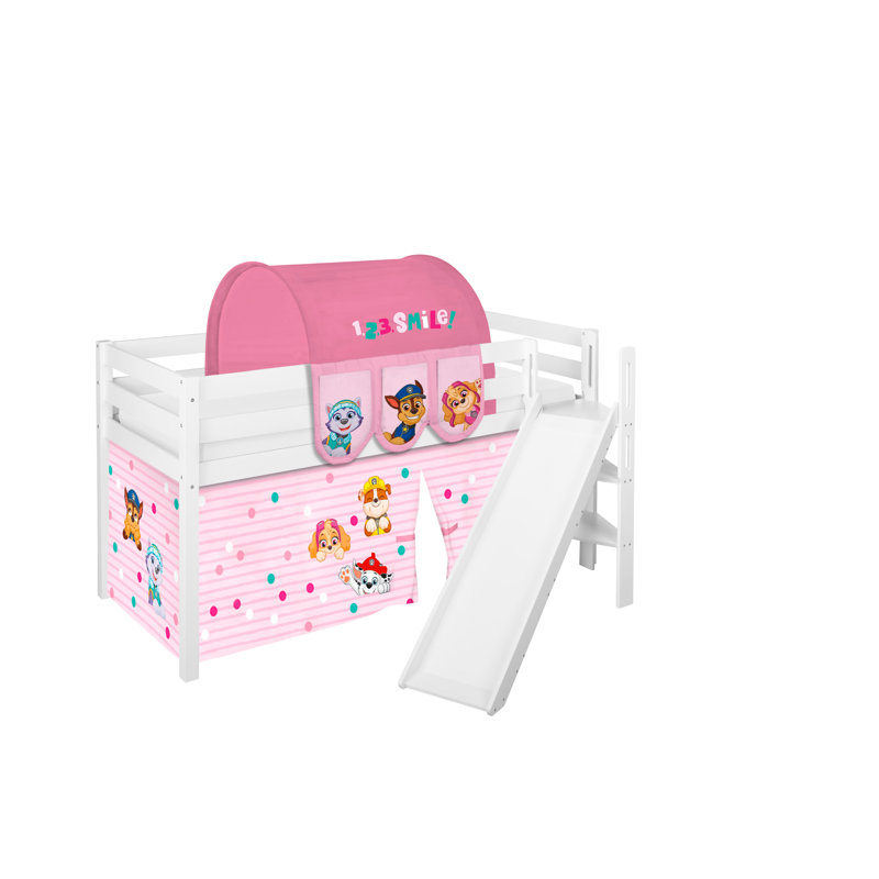 Paw Patrol Loft Bed Slat with Built-in Ladder Included, 90 cm x 190 cm