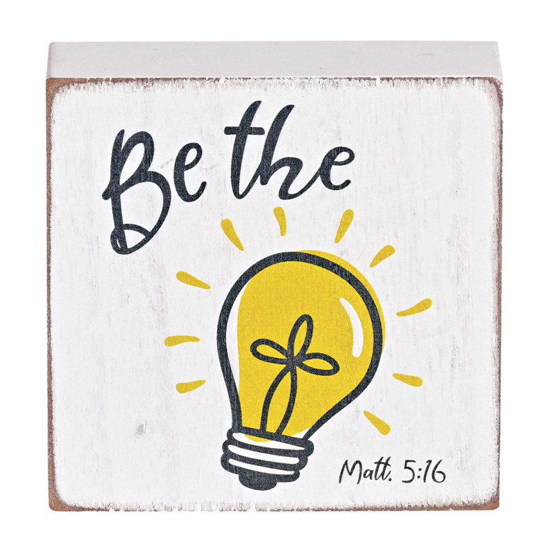 Giannetti Religious & Spiritual Box Signs & Plaques