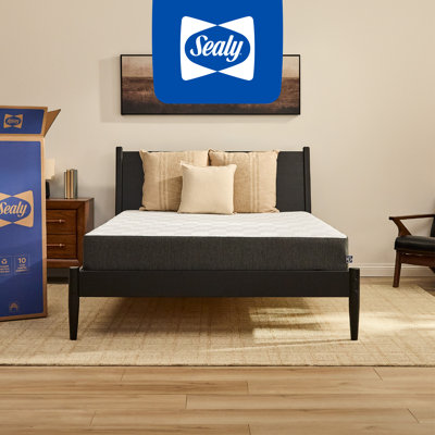 Sealy® To Go 10" Medium Hybrid Mattress-in-a-Box