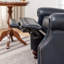 Fauteuil inclinable en cuir véritable Aimee-Lea de 31 po de largeur-1468770918