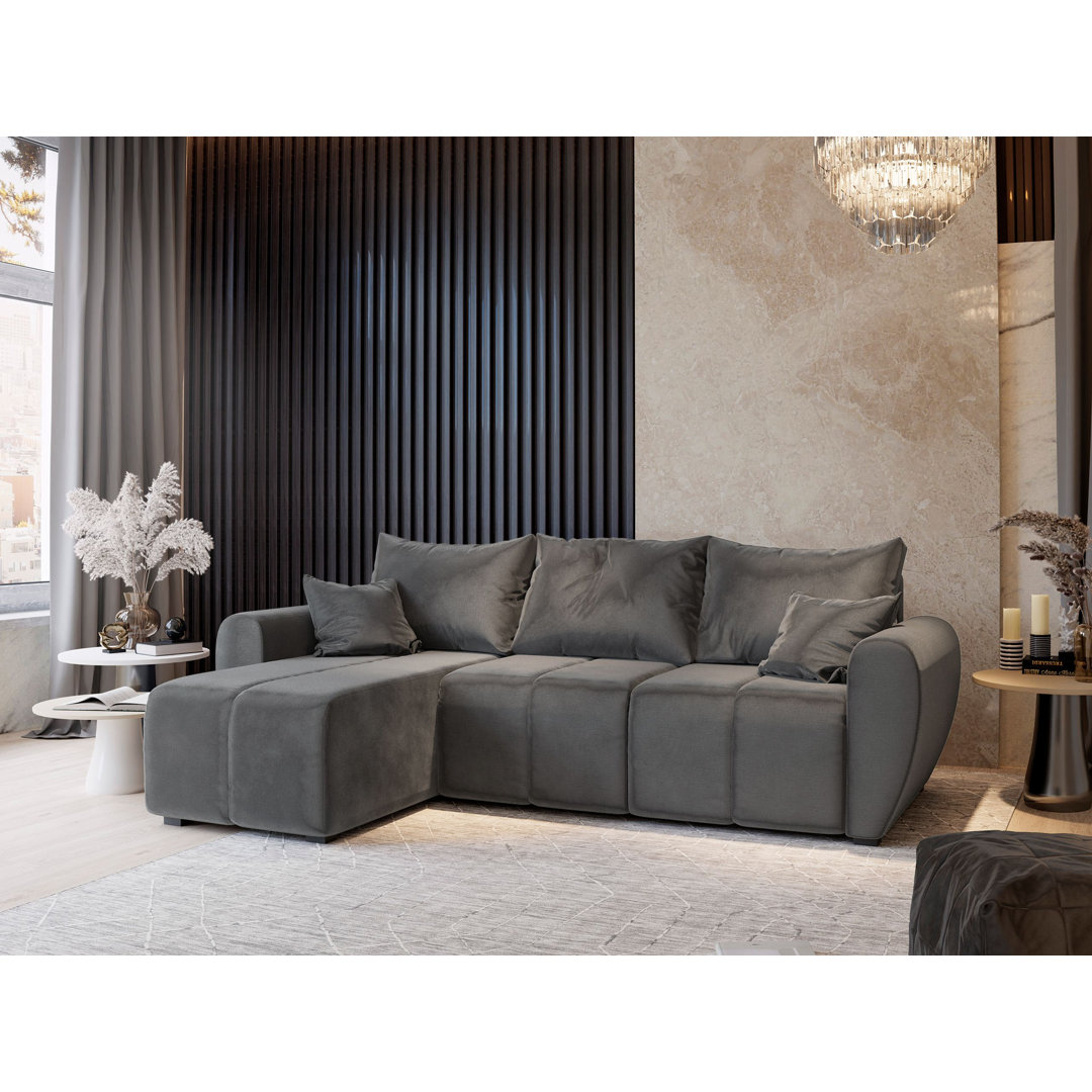 Ecksofa Shrihan mit Bettfunktion