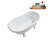 57.5'' x 29.5'' Soaking Acrylic Bathtub-83636143-83636137