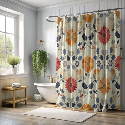 Antique Mosaic - Premium Shower Curtain