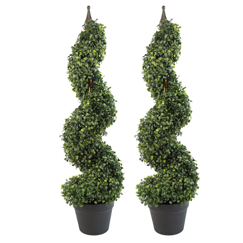 Anivea 90cm Faux Buxus Tree in Pot
