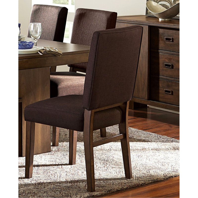 Ensemble de chaises de salle à manger en tissu 2 pièces