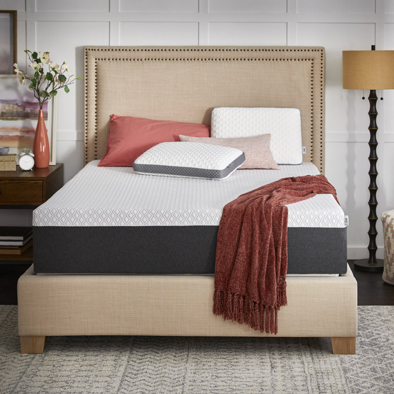 Sealy Cool + Clean 12” Medium Memory Foam Mattress, Full / Double