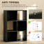 93cm H x 60cm W Particle Board Cube Bookcase-413765903