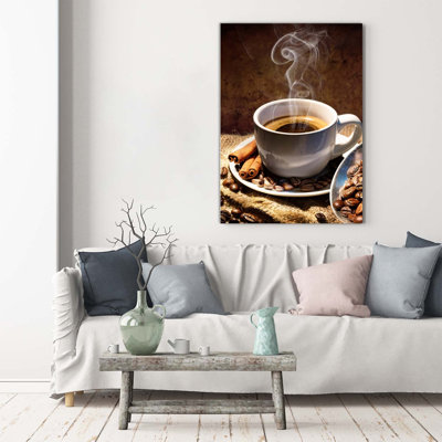 Cup Of Coffee - Wrapped Canvas Print