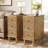 Soichi Solid Wood 3 - Drawer End Table Set
