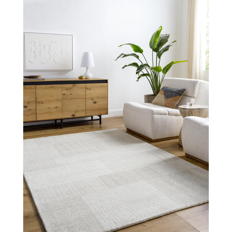 Cheena Handmade Area Rug, Rectangle 9' x 12'