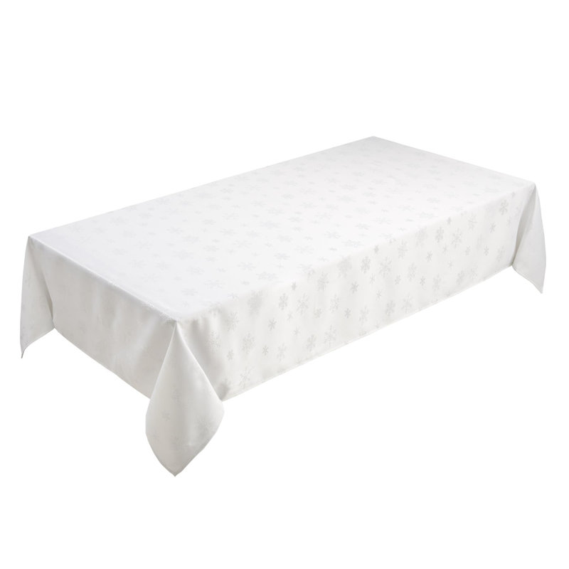 Annalie Tablecloth, White, 145cm W x 175cm L