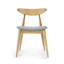 Ensemble de 2 chaises rétro en bois d'hévéa avec dossier ergonomique-1665351965-1665351964