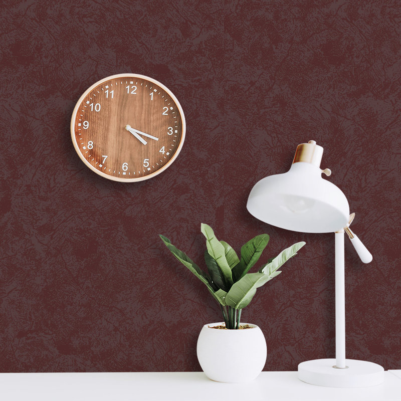 Rouleau de papier peint L 51,18 po x L 41,64 po Staats, Marron
