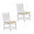 Structure blanche / coussin beige est en rupture de stock