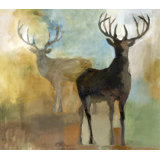Couple Of Grazers Painting by Emma Brooks